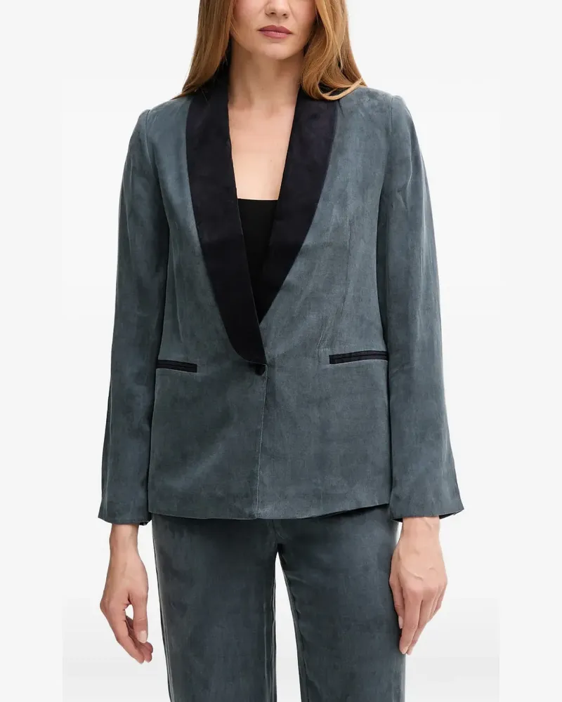 Hoss Intropia shawl-lapel blazer - Blau Blau