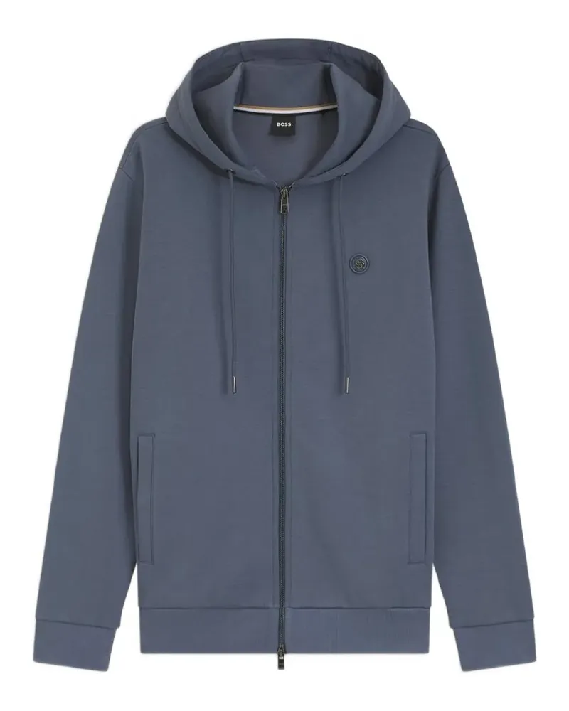 HUGO BOSS zip-up hoodie - Blau Blau