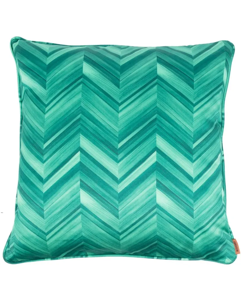 Missoni Home Kissen mit Zickzackmuster - Grün Grün
