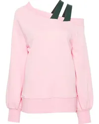 Ioana Ciolacu Sonia Sweatshirt mit tiefen Schultern Rosa