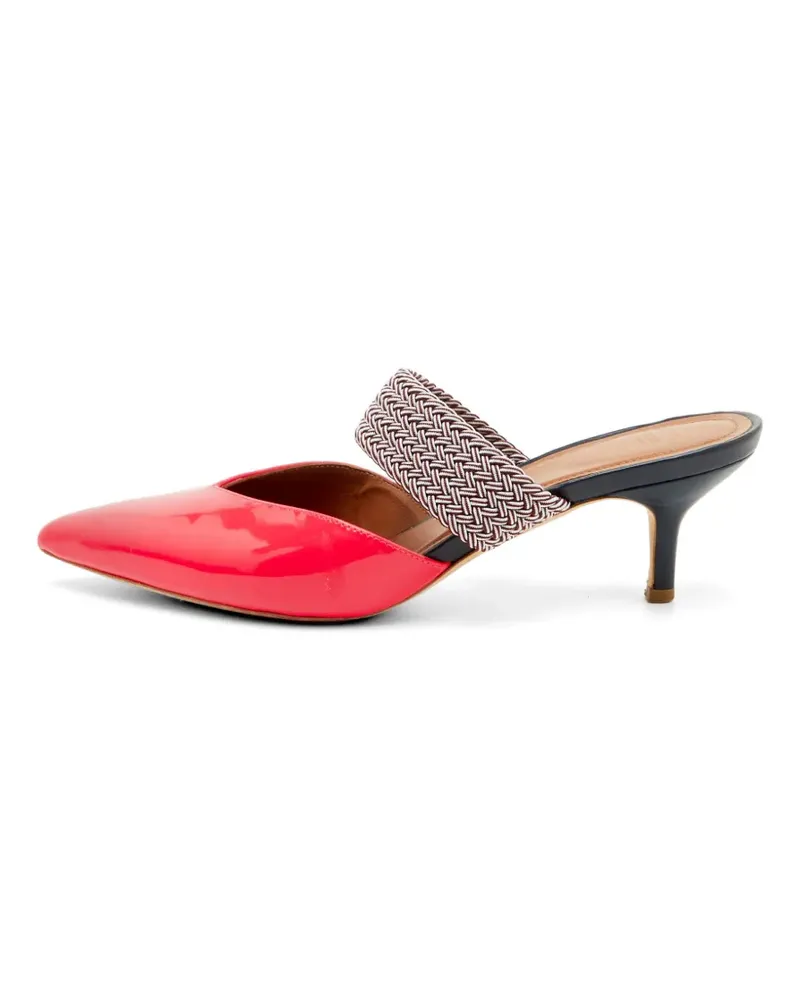 Malone Souliers Maisie patent leather mules - Rot Rot