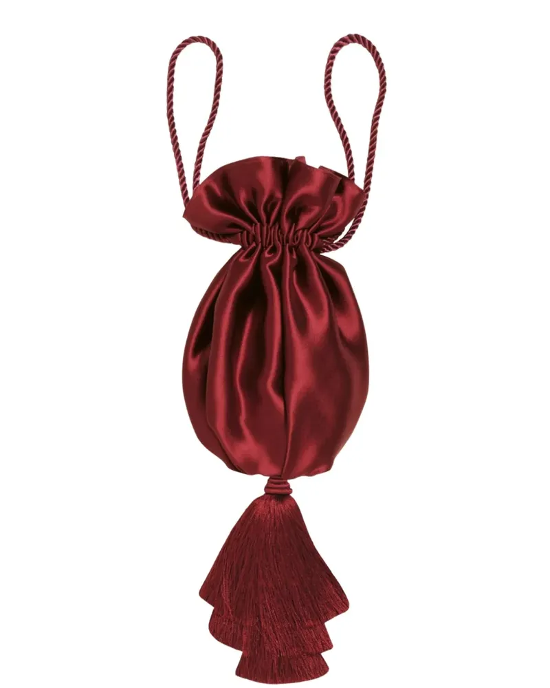Jennifer Behr Gigi Tasche mit Quaste - Rot Rot