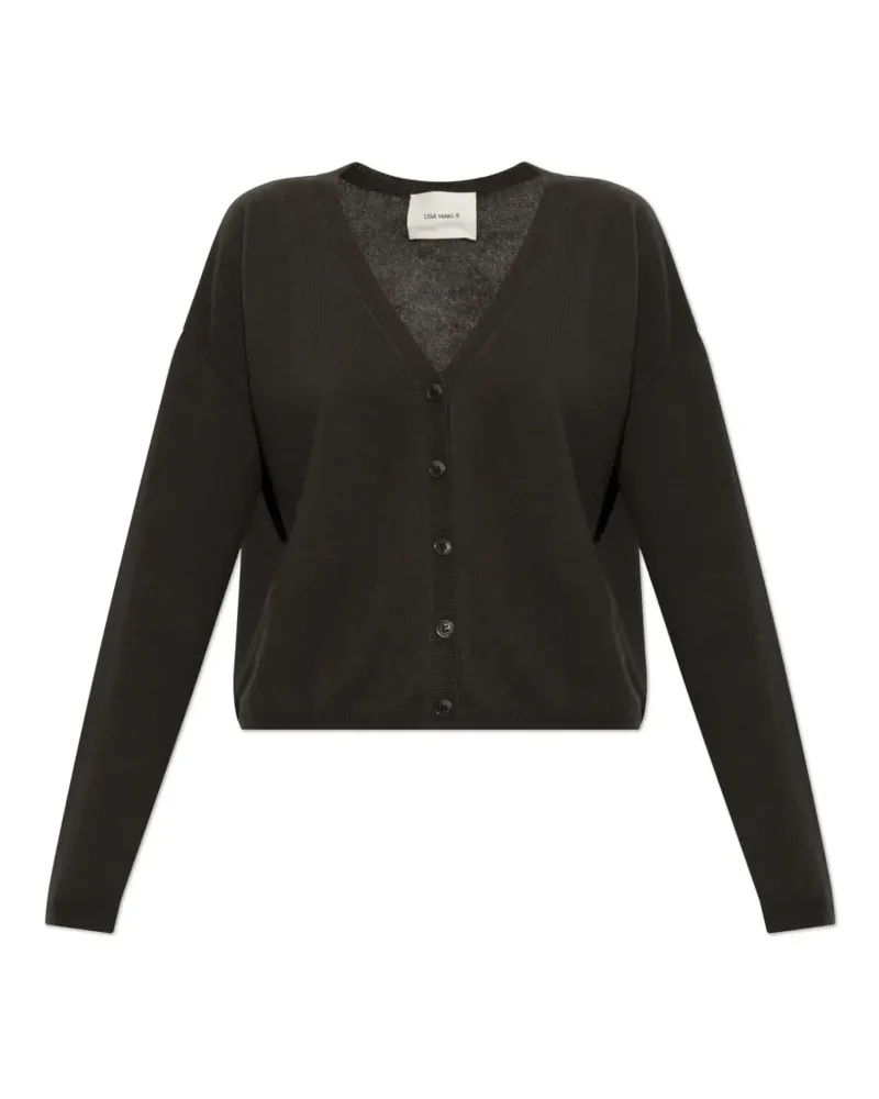 Lisa Yang Abby V-neck cardigan - Grün Grün
