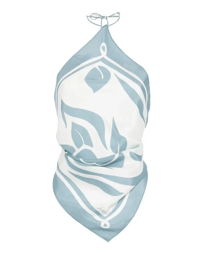 SIR Lilou Oberteil mit Print - Weiß Weiß