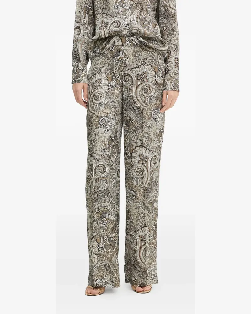 MARCIANO Los Angeles paisley-print trousers - Nude Nude