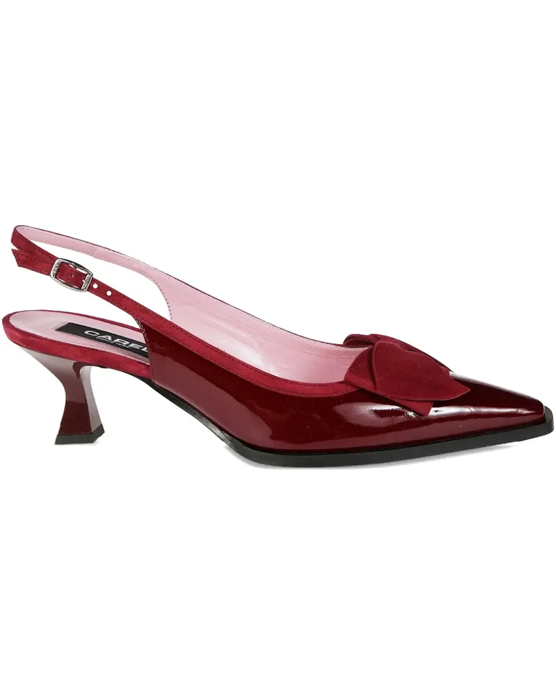 Carel Slingback-Pumps mit Schleife - Rot Rot