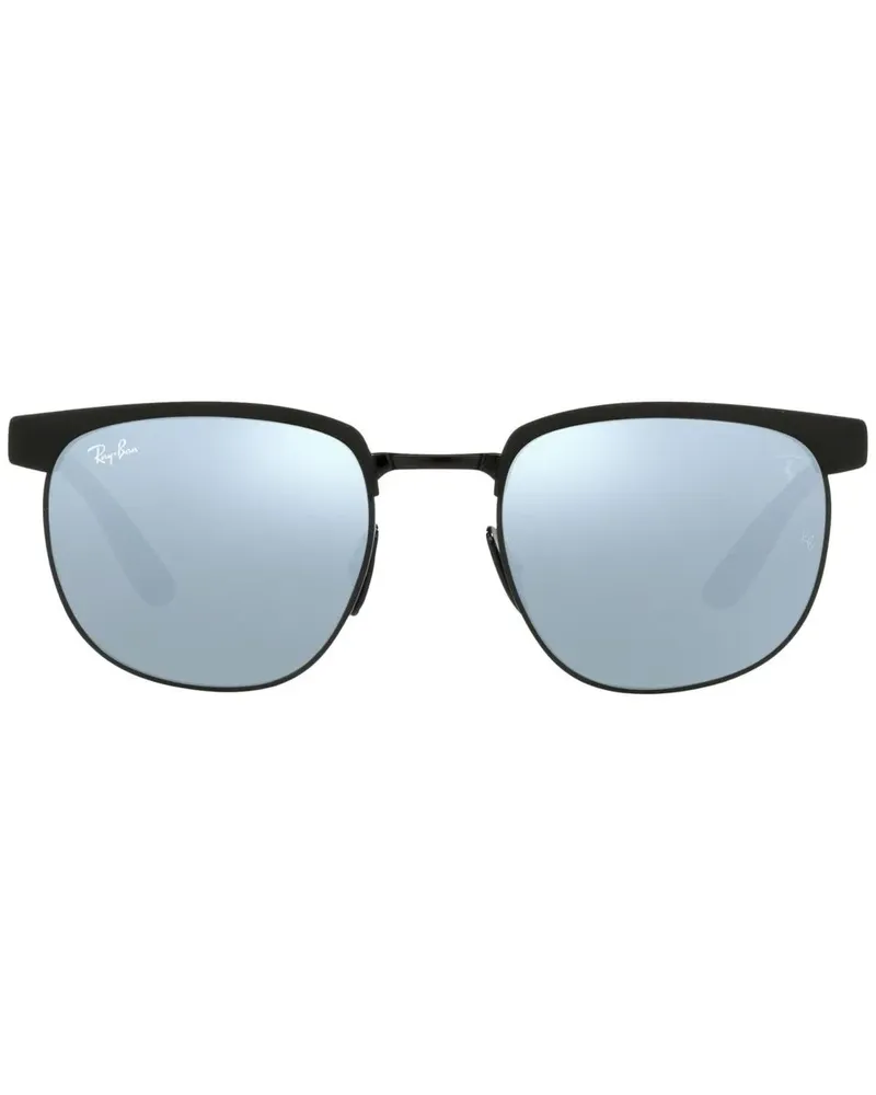 Ray Ban RB3698M Scuderia Ferrari Sonnenbrille - Schwarz Schwarz