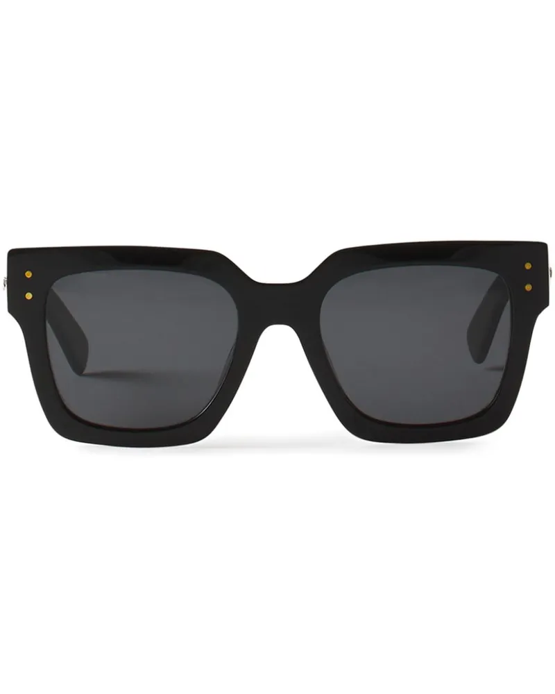 Lanvin Sonnenbrille mit Wayfarer-Gestell - Schwarz Schwarz