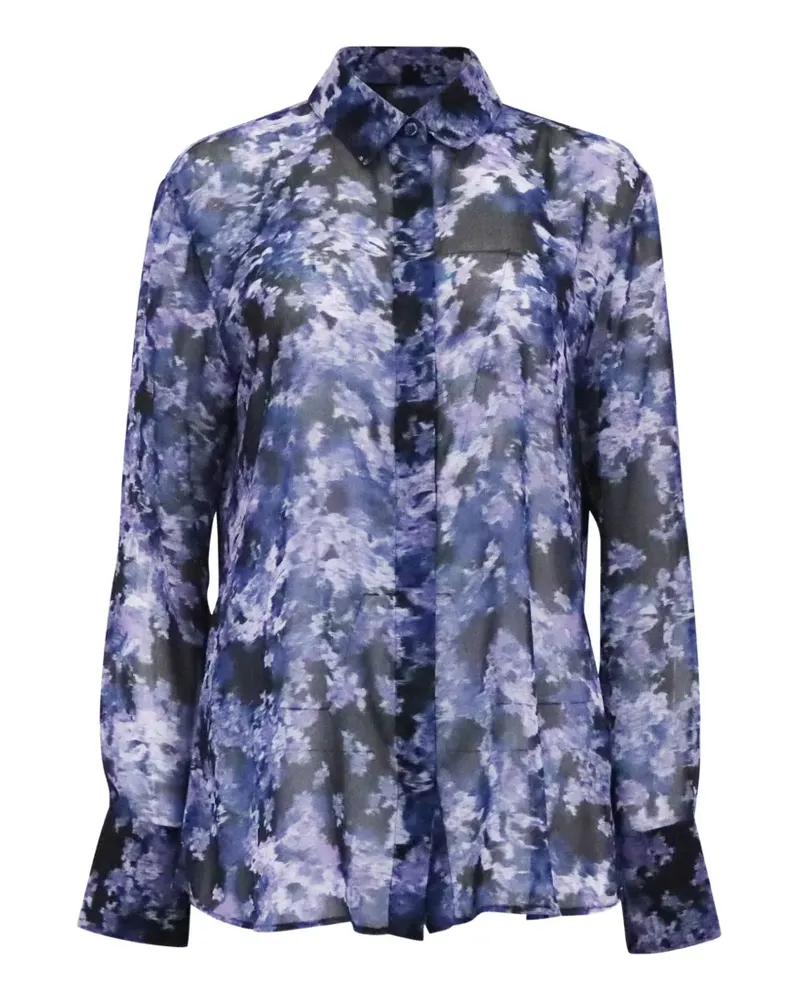 Altuzarra Chika floral-print shirt - Violett Violett