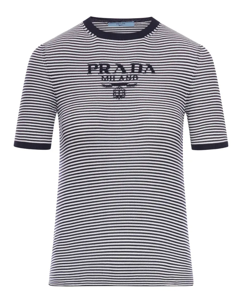 Prada striped sweater - Weiß Weiß