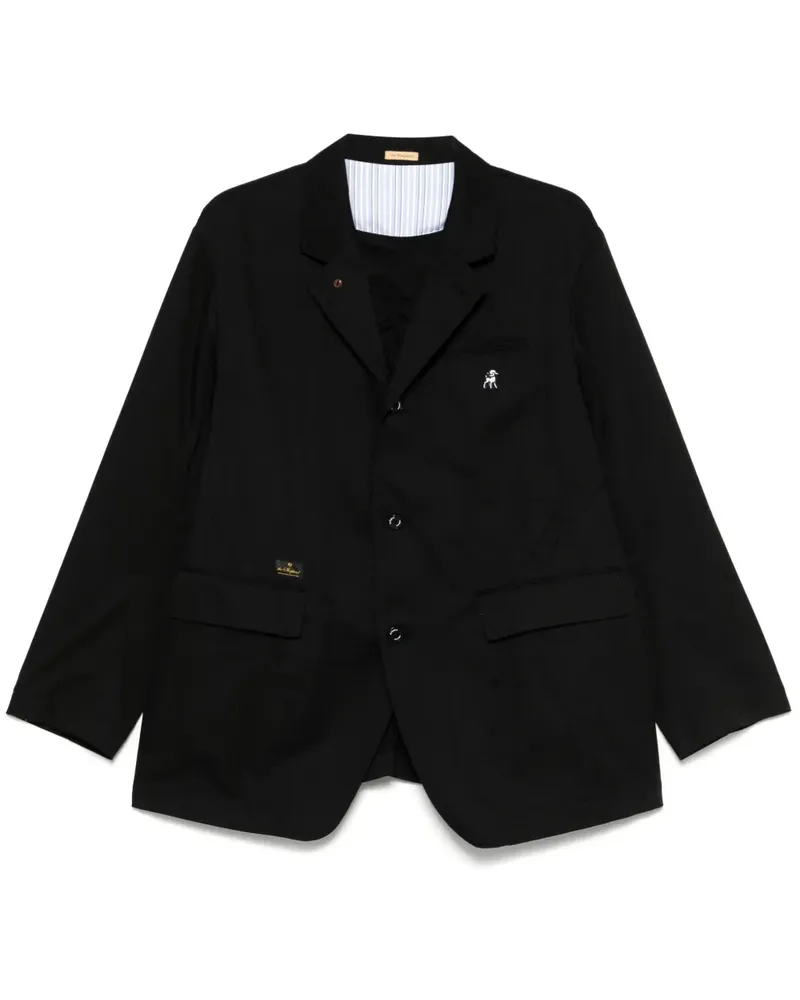 Undercover Jacke mit Patch-Detail - Schwarz Schwarz