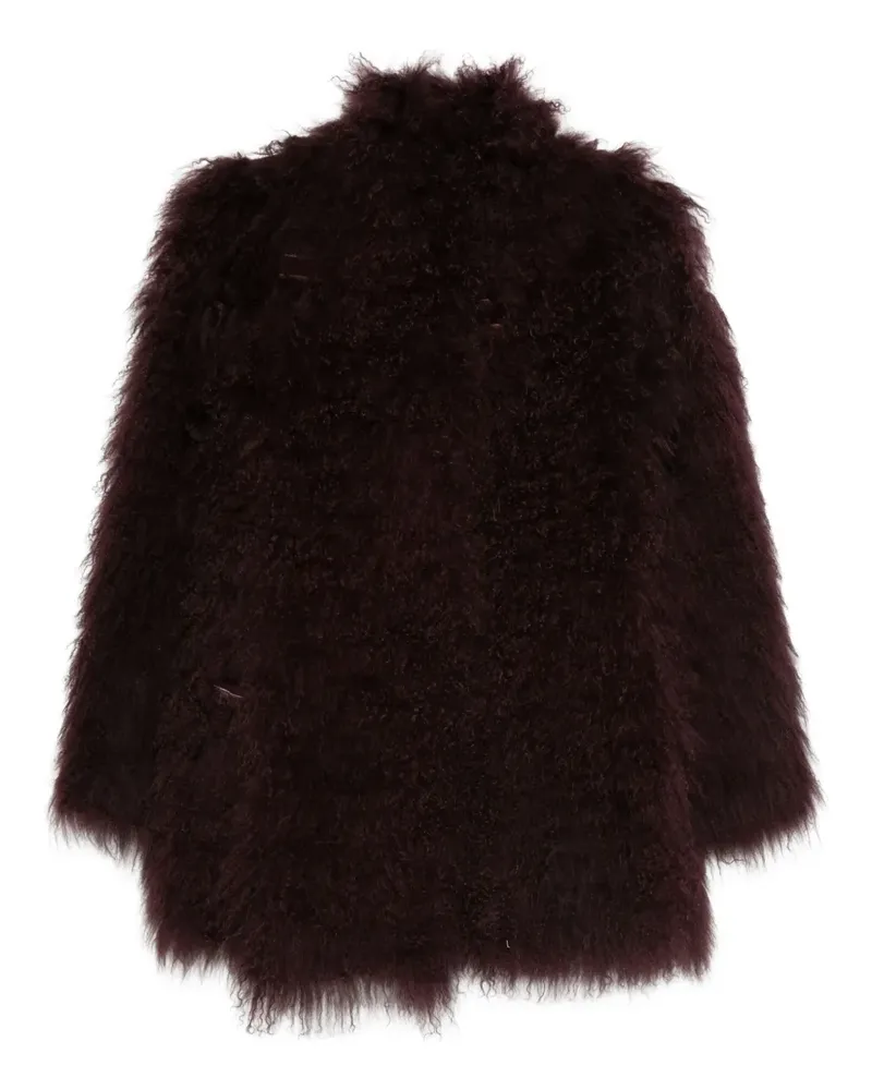 Simonetta Ravizza Jacke aus Lammfell - Rot Rot