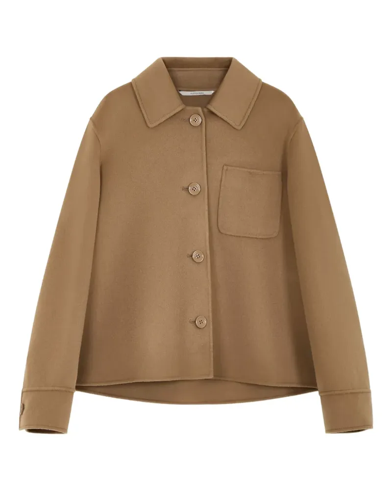 Max Mara Jacke aus Wolle - Braun Braun