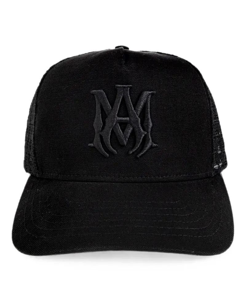 Amiri logo-embroidered mesh-panel baseball cap - Schwarz Schwarz