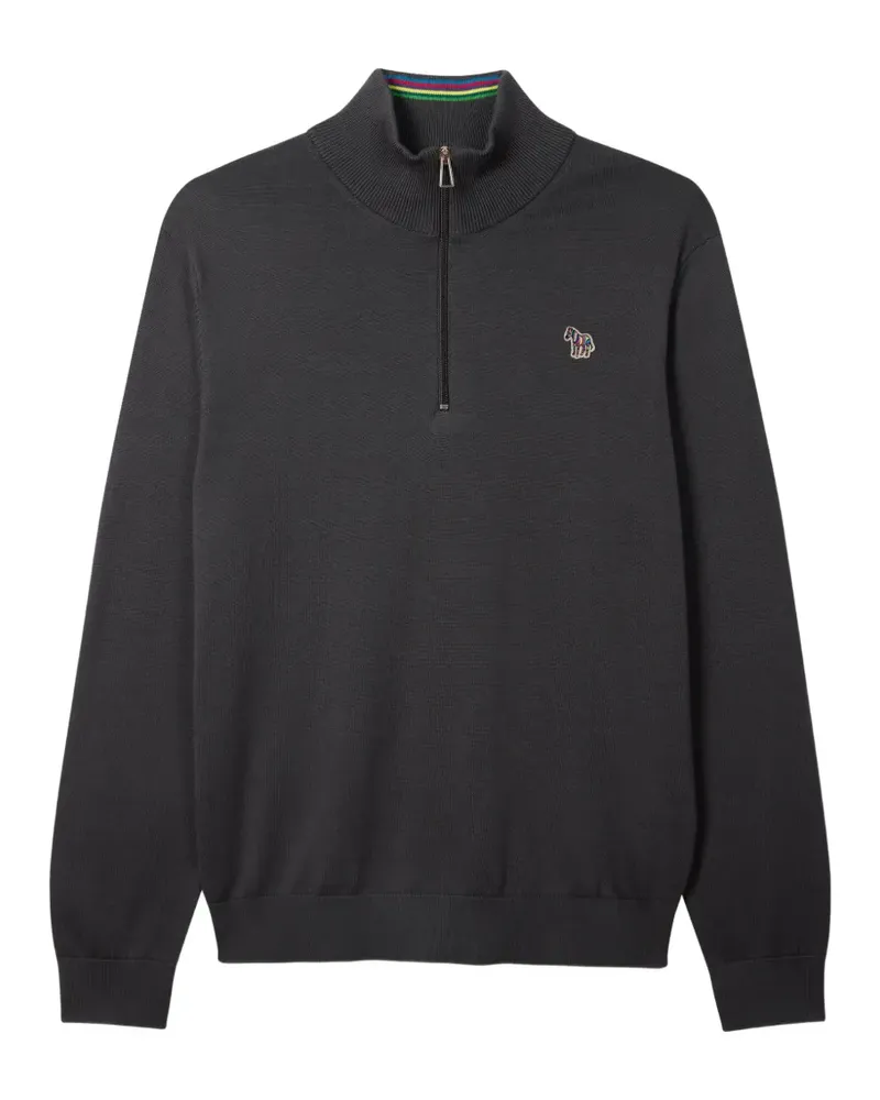 Paul Smith Pullover mit Zebra-Logo - Grau Grau