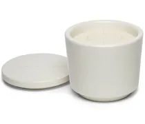Maxi Keramik Duftkerze (3612g) - Weiß
