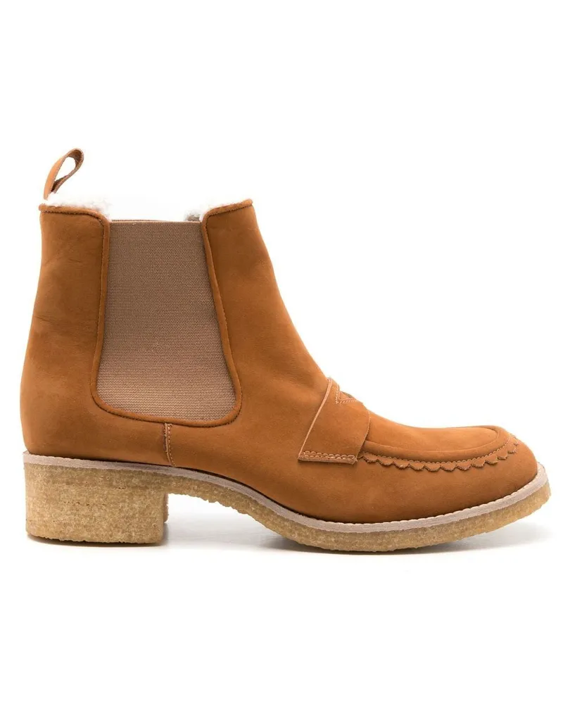 Sarah Chofakian Pullman Stiefeletten - Braun Braun