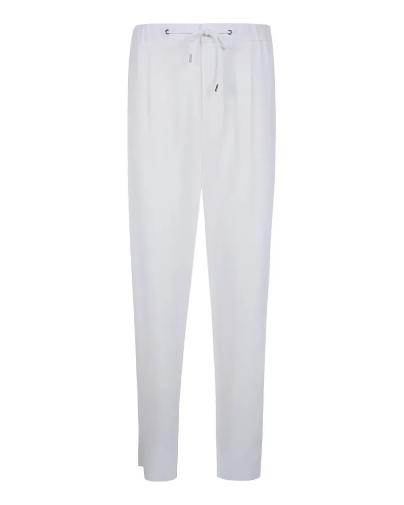 Giorgio Armani drawstring-fastening trousers - Weiß Weiß