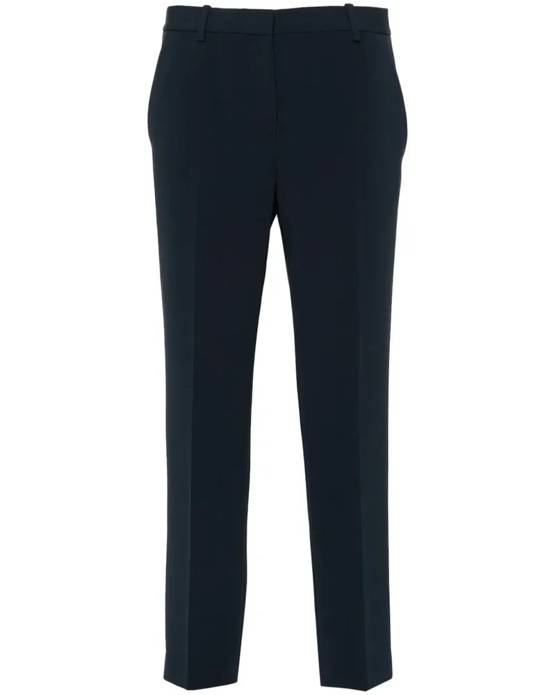 Theory Treeca Cropped-Hose - Blau Blau