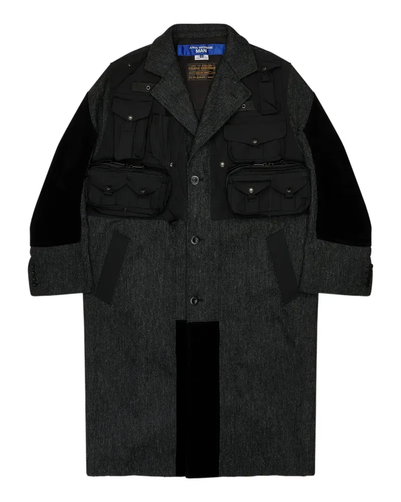 Junya Watanabe x Filson Mantel mit Einsätzen - Grau Grau