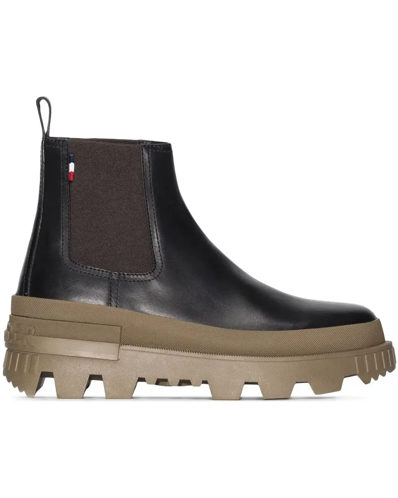 Moncler Lir Chelsea-Boots - Schwarz Schwarz