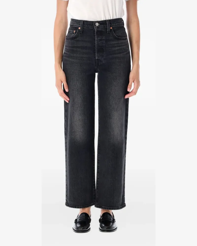 Levi's Gerade Jeans - Schwarz Schwarz