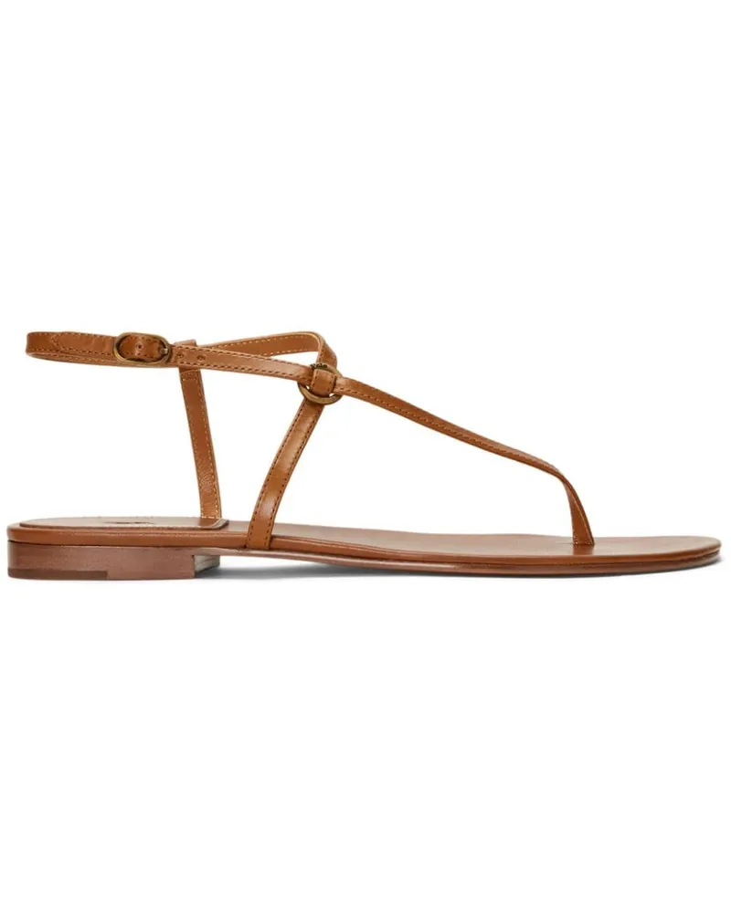 Ralph Lauren Sandalen aus Leder - Braun Braun