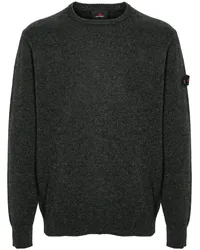 Peuterey Pullover mit abnehmbarem Logo Grau