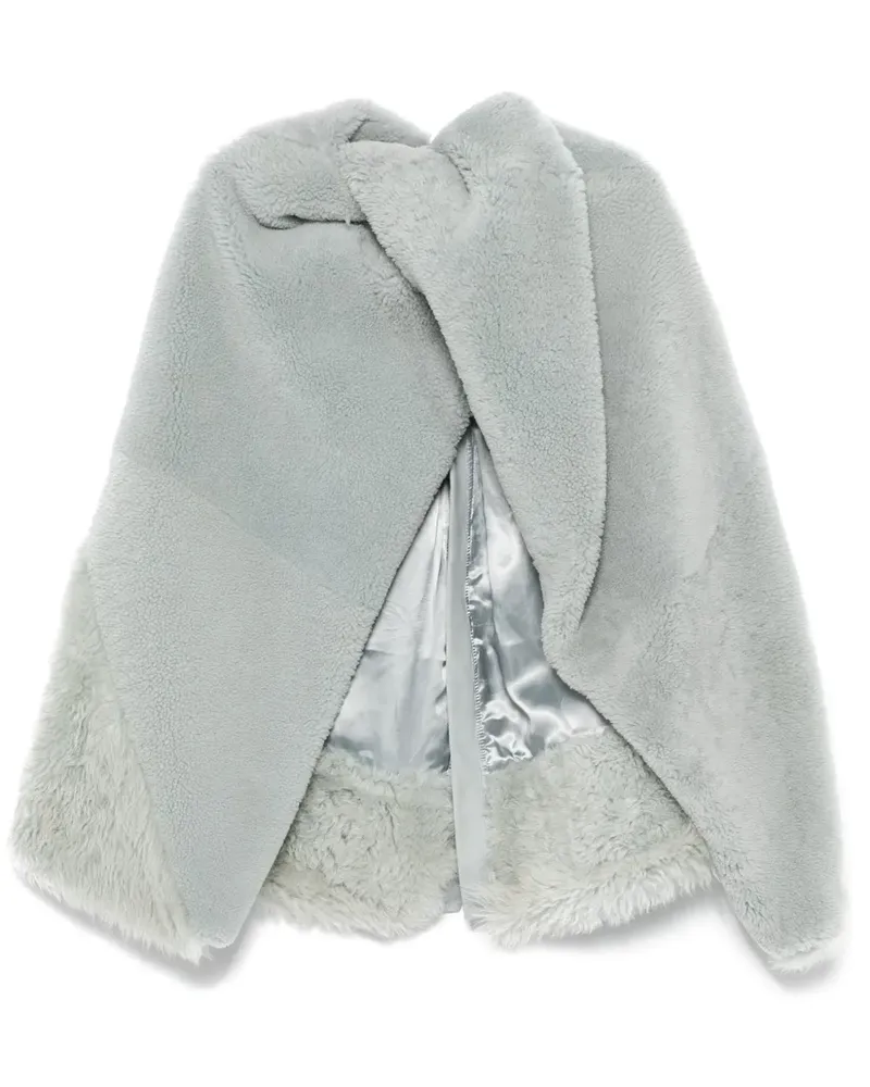 Rick Owens Masto Cape - Blau Blau