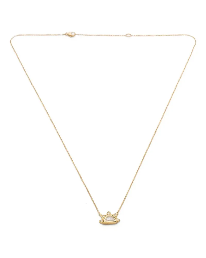 Brooke Gregson 18K yellow gold Sunbeam necklace Gold