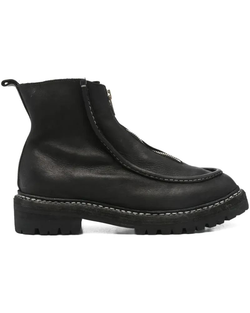 GUIDI Klassische Stiefel - Schwarz Schwarz