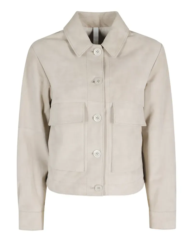 DUNO Joan buttoned pocket jacket - Nude Nude