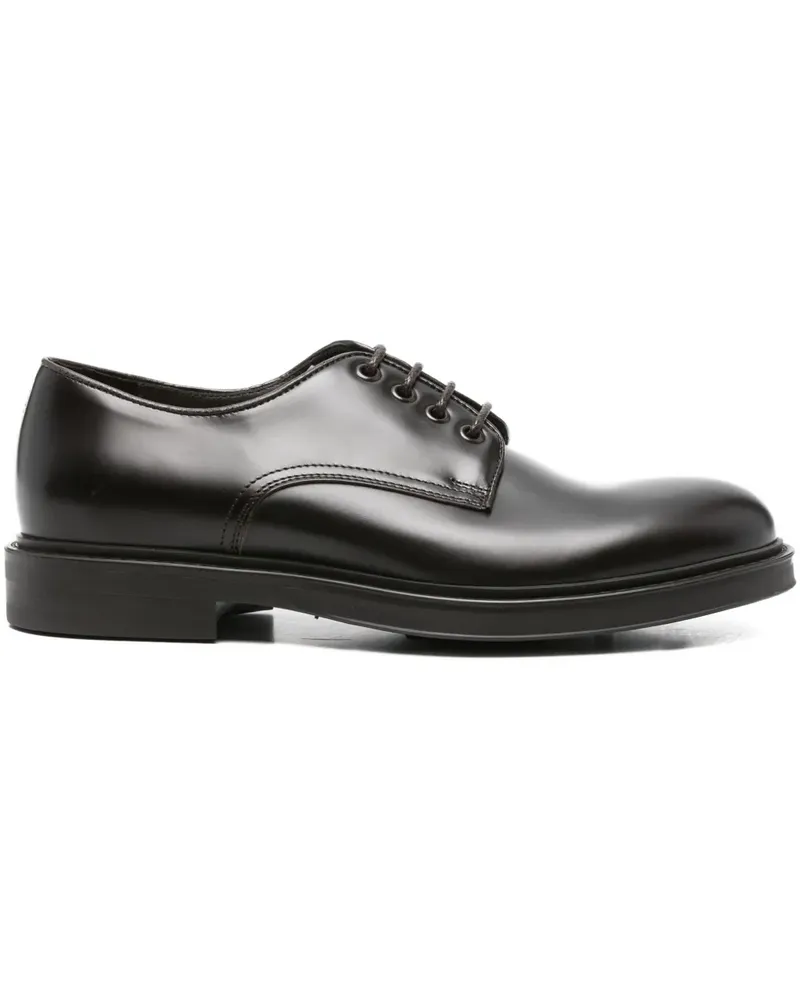 Green George leather derby shoes - Braun Braun