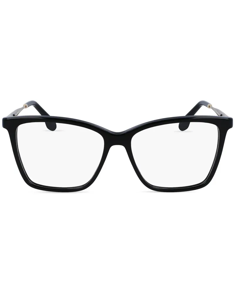 Victoria Beckham Brille mit eckigem Gestell - Schwarz Schwarz