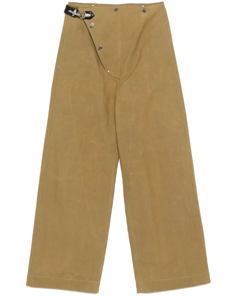Nanushka Hose mit geradem Bein - Braun Braun