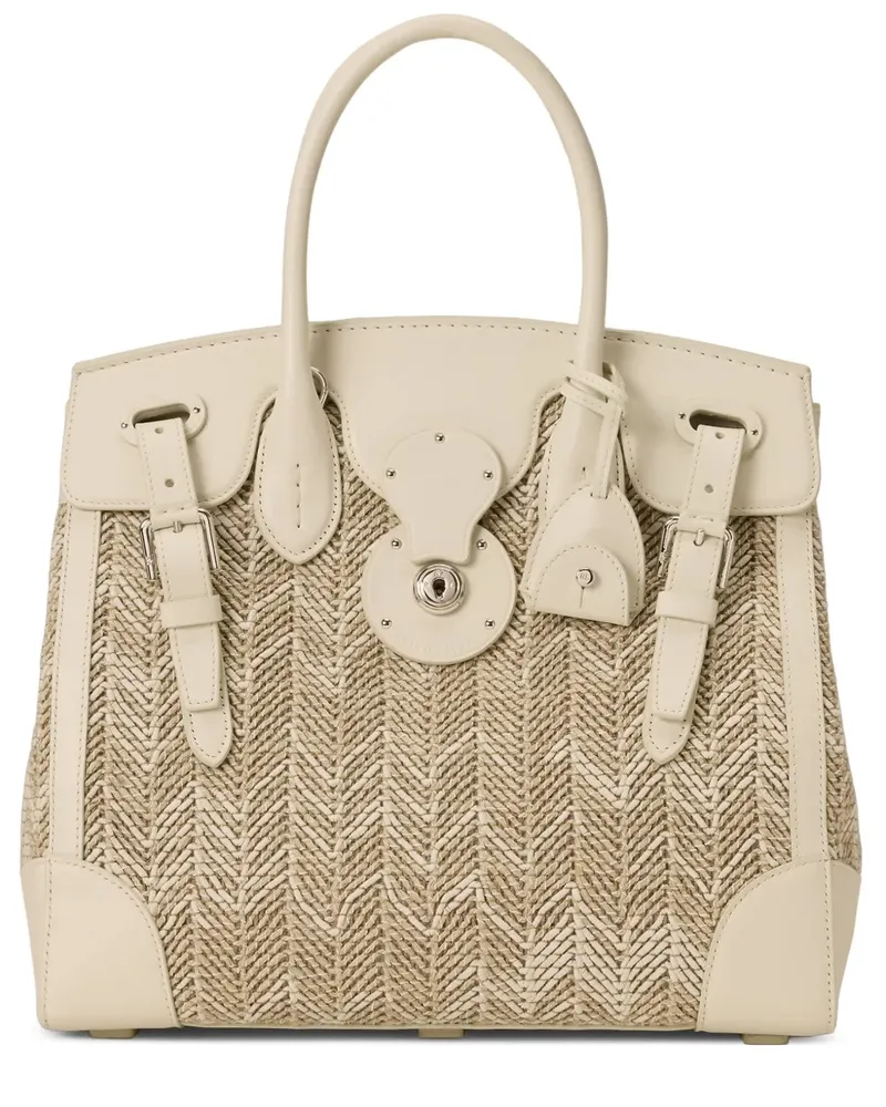 Ralph Lauren Ricky Schultertasche 33cm - Nude Nude
