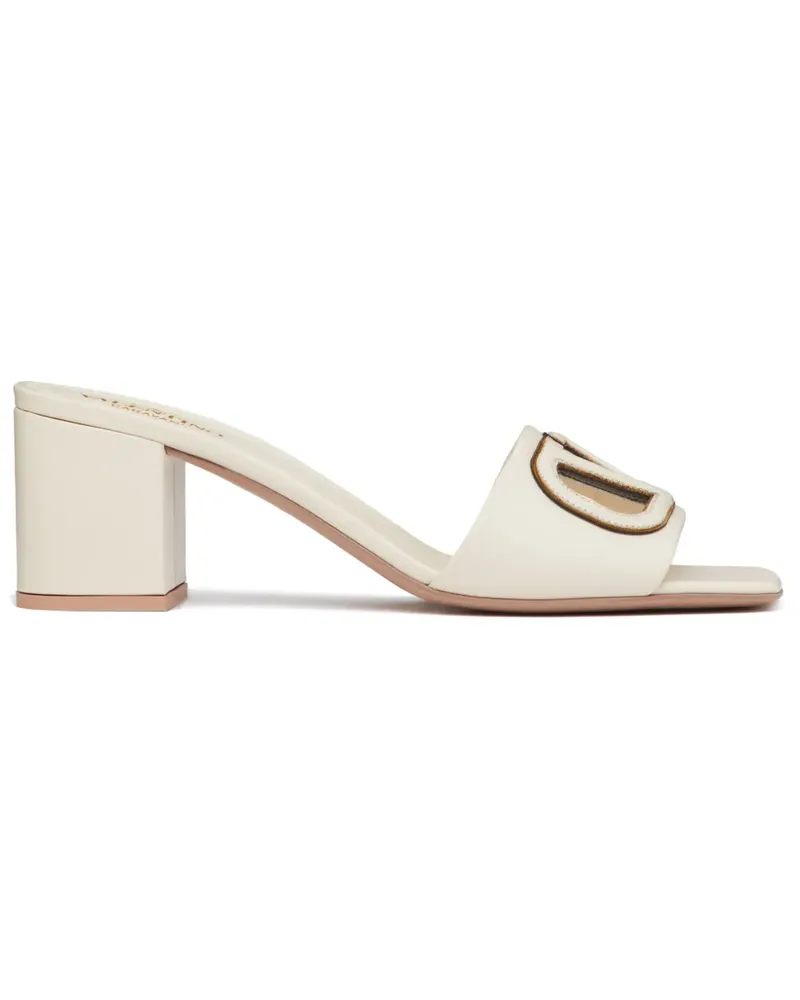 Valentino Garavani VLogo Sandalen mit Cut-Out 60mm - Nude Nude