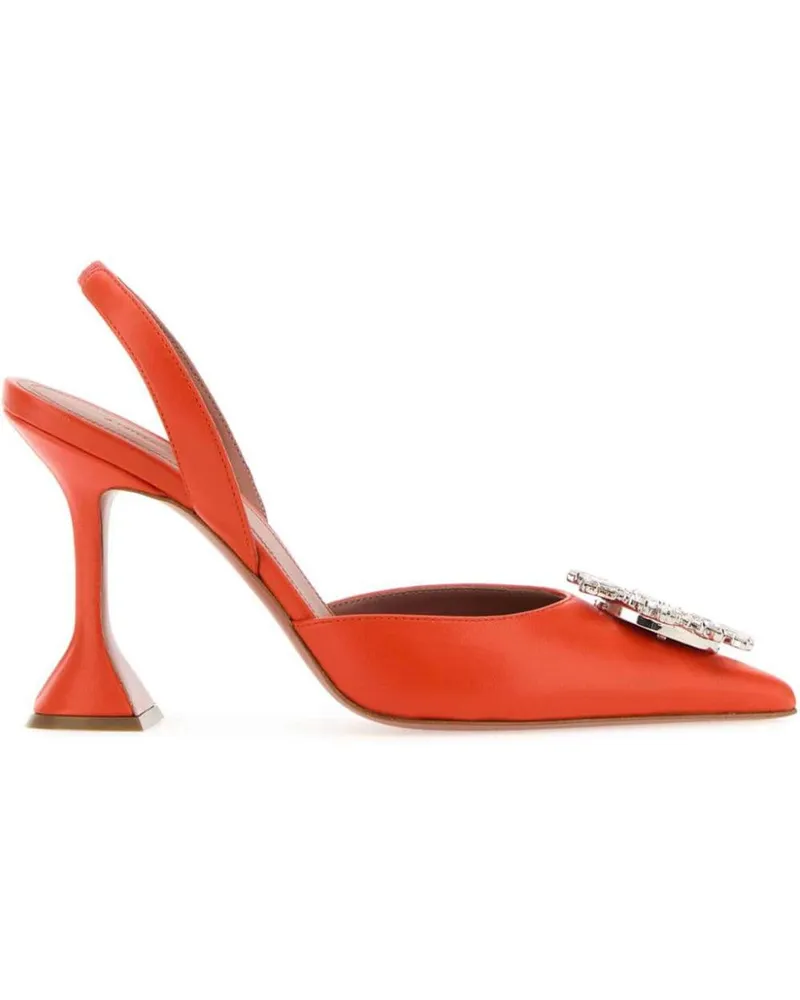 Amina Muaddi Begum Pumps - Orange Orange