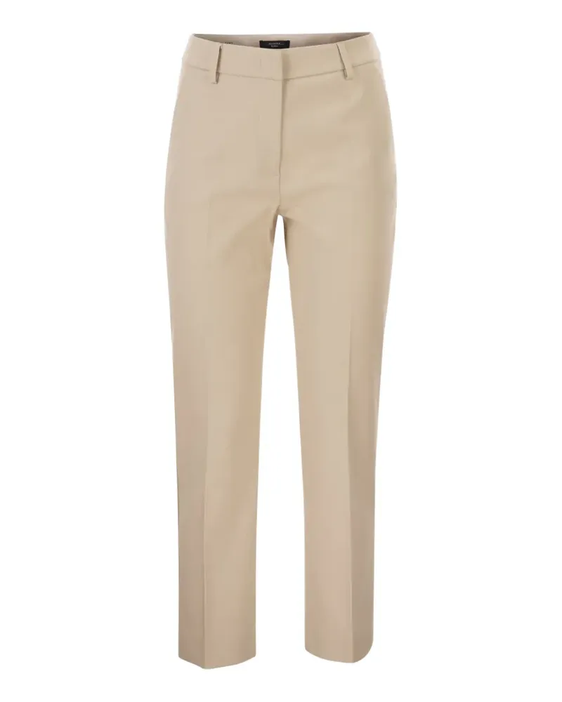Max Mara Hose mit eingefassten Taschen - Nude Nude