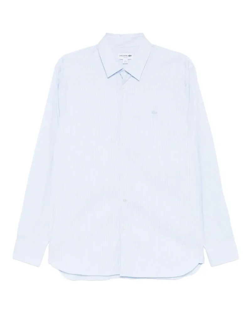 Lacoste Gestreiftes Hemd - Blau Blau