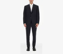 Einreihiger British Anzug - Blau