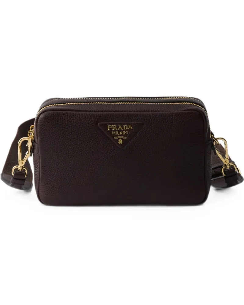 Prada small leather shoulder bag - Braun Braun