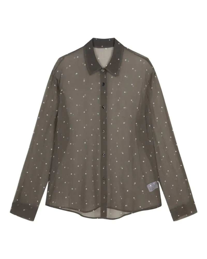 JNBY Hemd mit Polka Dots - Grün Grün