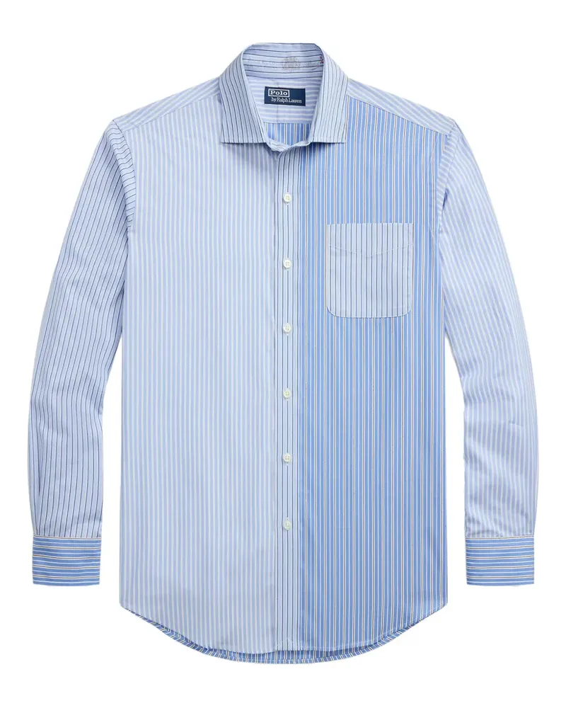 Ralph Lauren Gestreiftes Hemd - Blau Blau