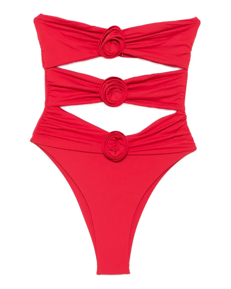 La Reveche Vesna cut-out swimsuit - Rot Rot