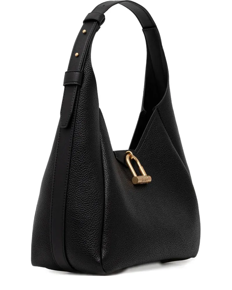DKNY Karlie combination-lock shoulder bag - Schwarz Schwarz