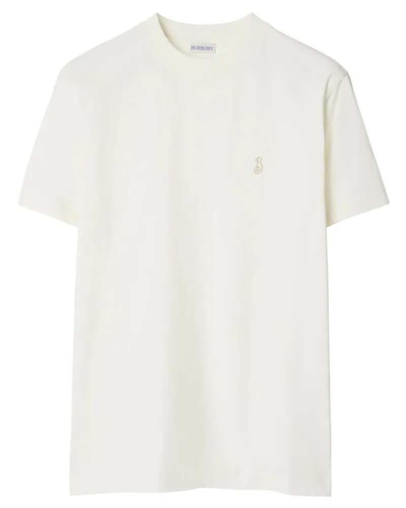 Burberry Klassisches T-Shirt - Weiß Weiß
