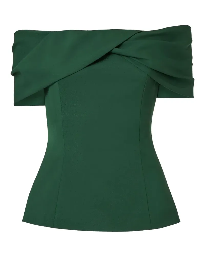Carolina Herrera New York Schulterfreies Oberteil - Grün Grün