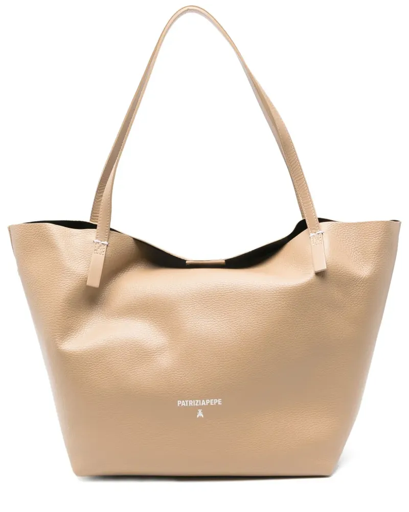 Patrizia Pepe Never Complete Tote Bag - Nude Nude