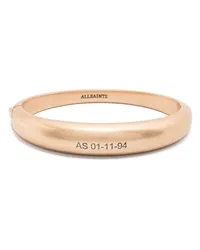 AllSaints Fern Armspange mit Logo-Gravur Gold